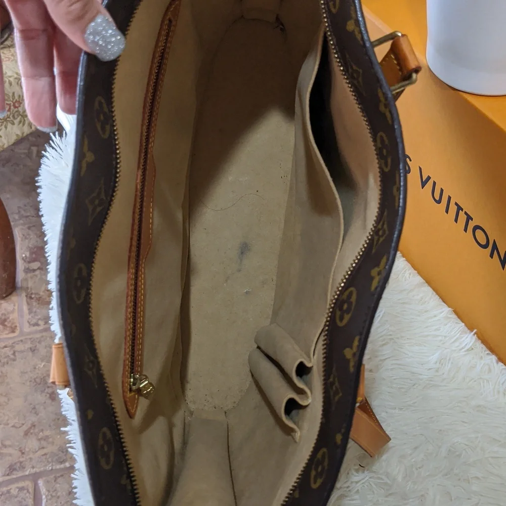 Authentic Louis Vuitton Monogram Babylone Shoulder Tote Bag MB1929 - Picture 7 of 13